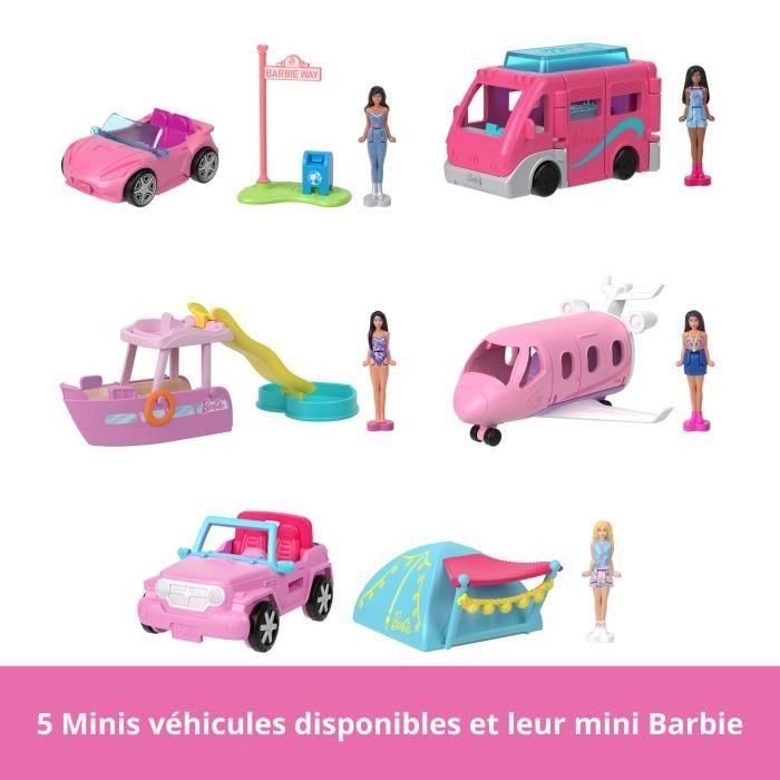 BARBIE Mini Barbieland mini vehículo de ensueño + una mini barbie - modelo aleatorio 5