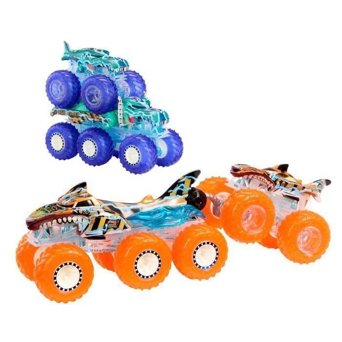 Hot Wheels-Big Truck Monster Trucks Power Smashers-Coffret HYJ29 1