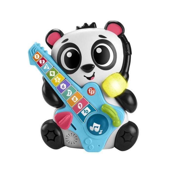 Fisher-Price-Link Squad Panda Figuras-Juguete de actividad musical HYK95