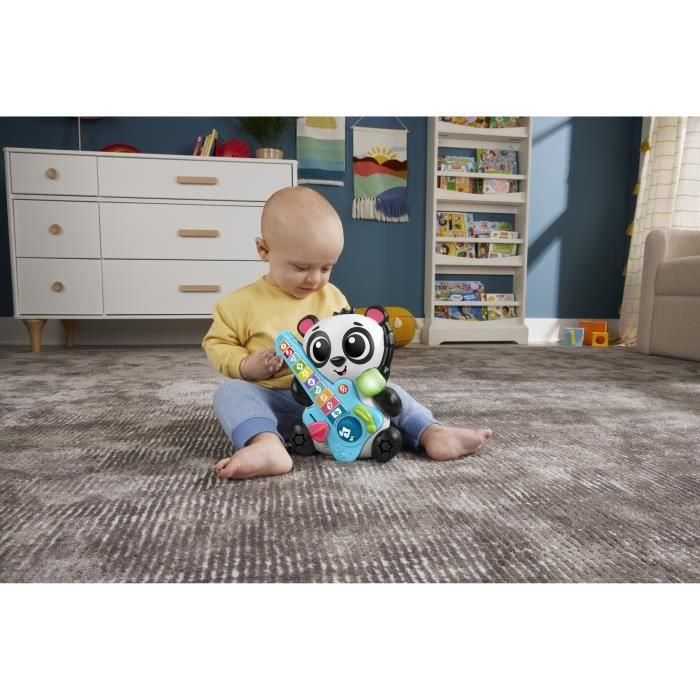 Fisher-Price-Link Squad Panda Figuras-Juguete de actividad musical HYK95 3