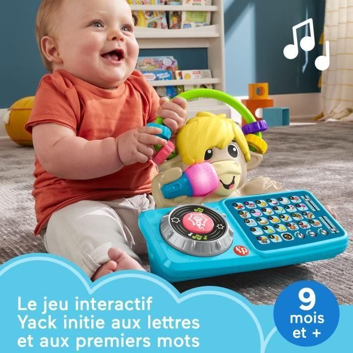 Fisher-Price-Link Squad Yack Letters-Juguete de actividad musical HYK96 1