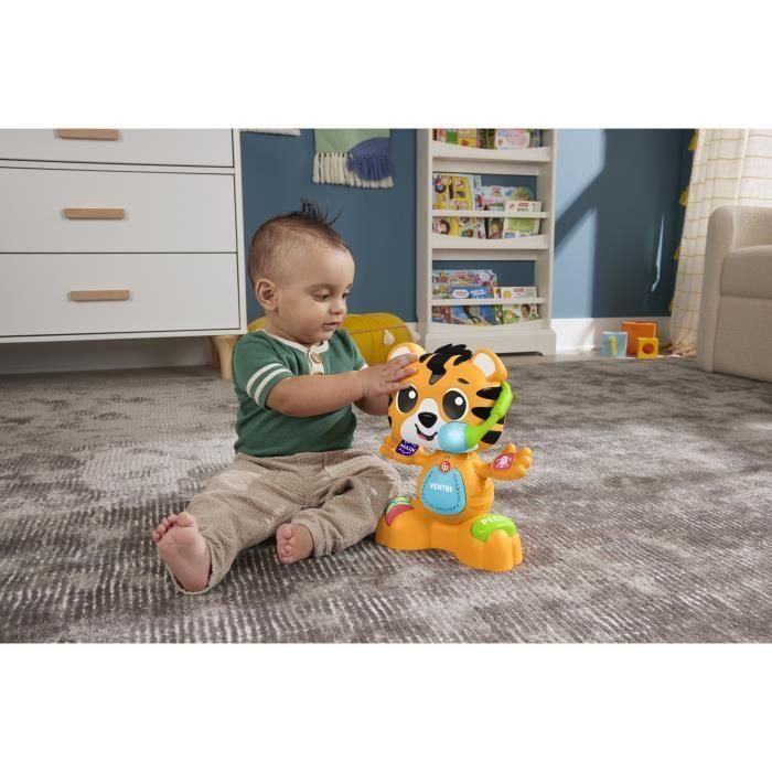 Fisher-Price-Link Squad Tiger Body Parts-Juguete de actividad musical HYL00 2