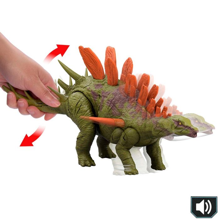 Dinosaurio Wild Roar Kentrosaurus Jcl65 Jurassic World 3