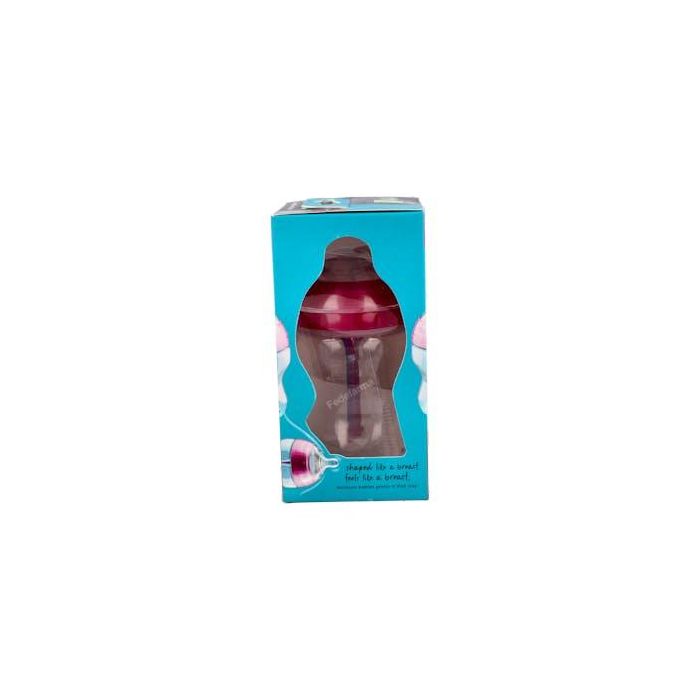 Tommee Tippee Biberon A-C B/Ancha Sili Redon Flu Lent +0 M 2 Tommee Tippee Biberon A-C B/Ancha Sili Redon Flu Lent +0 M 2