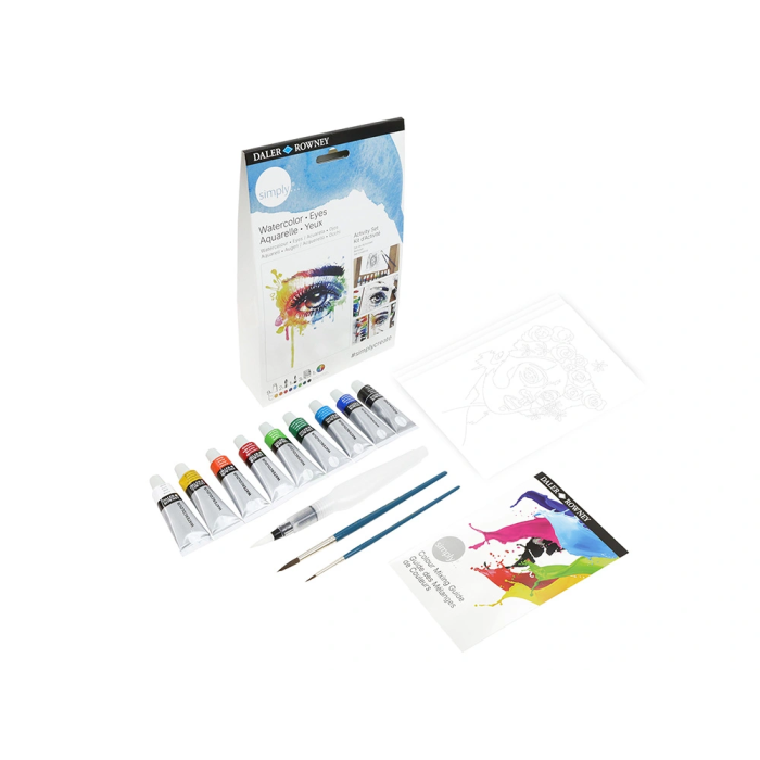 Daler rowney Set Acuarela Simply Activity 1