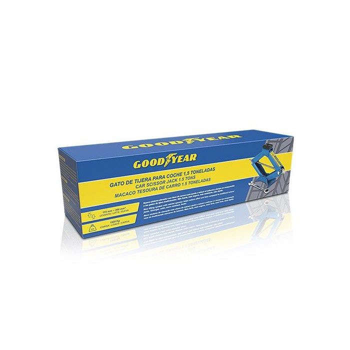 Abc GOD1255 Gato Tijera para Coche Gy Evo 1,5 Toneladas 2 Abc GOD1255 Gato Tijera para Coche Gy Evo 1,5 Toneladas 2
