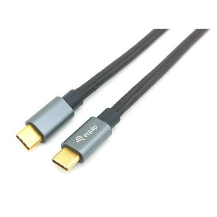 Cable USB-C a USB-C Equip 128354 Negro 1 m