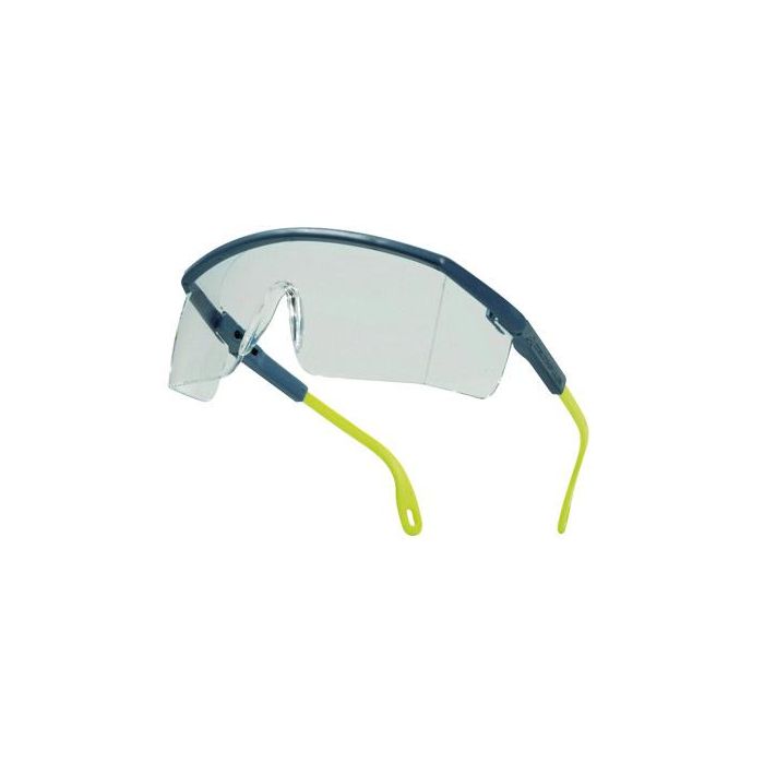 Gafas Deltaplus De Proteccion Policarbonato Monobloque Incoloro Color Gris-Amarilla Uv400