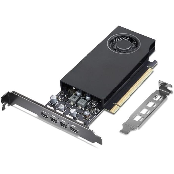 Lenovo 4X61Q73041 Tarjeta Gráfica NVIDIA RTX A1000 8GB GDDR6 128-bit PCI Express x8 4.0 con 4x Mini DisplayPort