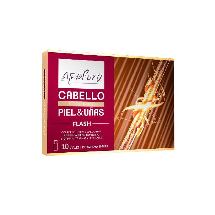 Cabello Piel Y Uñas Flash Viales