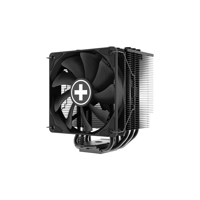 Xilence XC081 Refrigerador de Aire para CPU, Ventilador 12cm, Compatible con Intel LGA 11xx/1200/1700 y AMD AM4/AM5, TDP 250W, Negro 3