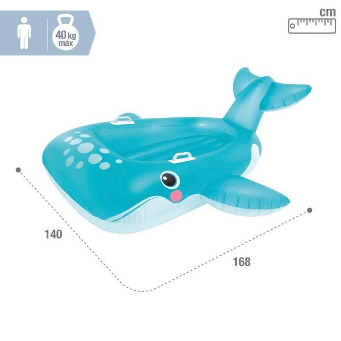 Boya gigante con asas - INTEX - Ø 97 cm - Vinilo - Azul 3 Boya gigante con asas - INTEX - Ø 97 cm - Vinilo - Azul 3