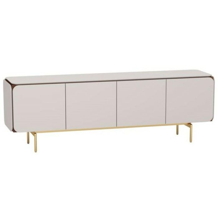 Mueble de TV Home ESPRIT Gris