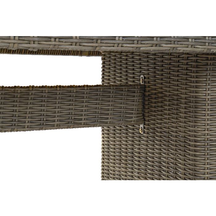 Conjunto de Mesa con 6 Sillas DKD Home Decor 93 cm 200 x 100 x 75 cm (7 pcs)