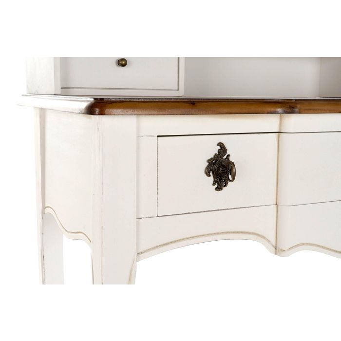 Escritorio DKD Home Decor Blanco Marrón Madera de Paulonia (90 x 40 x 101 cm) 4 Escritorio DKD Home Decor Blanco Marrón Madera de Paulonia (90 x 40 x 101 cm) 4