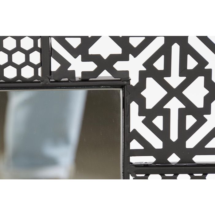 Espejo Boho DKD Home Decor Negro 1.5 x 92 x 66 cm 2 Espejo Boho DKD Home Decor Negro 1.5 x 92 x 66 cm 2