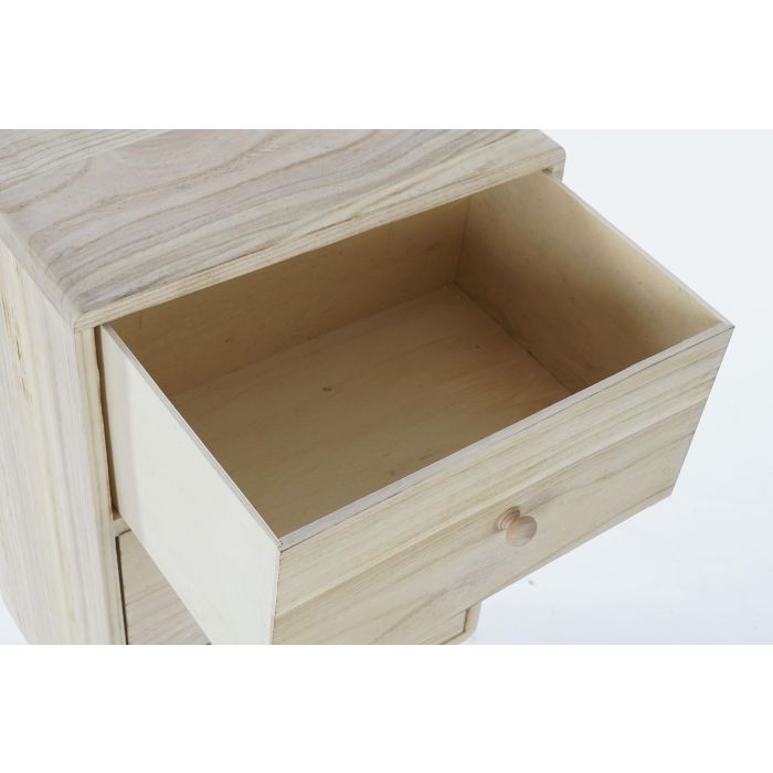Cajonera Scandi DKD Home Decor Natural 29 x 78 x 40 cm 2 Cajonera Scandi DKD Home Decor Natural 29 x 78 x 40 cm 2