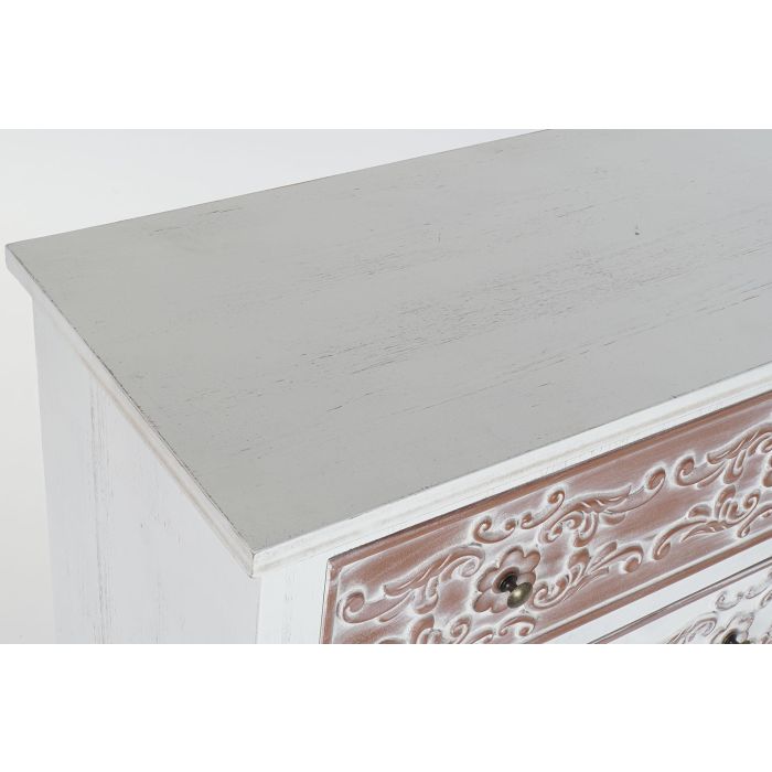 Cómoda DKD Home Decor Marrón MDF Blanco Gris oscuro Árabe (80 x 40 x 86 cm) 1 Cómoda DKD Home Decor Marrón MDF Blanco Gris oscuro Árabe (80 x 40 x 86 cm) 1
