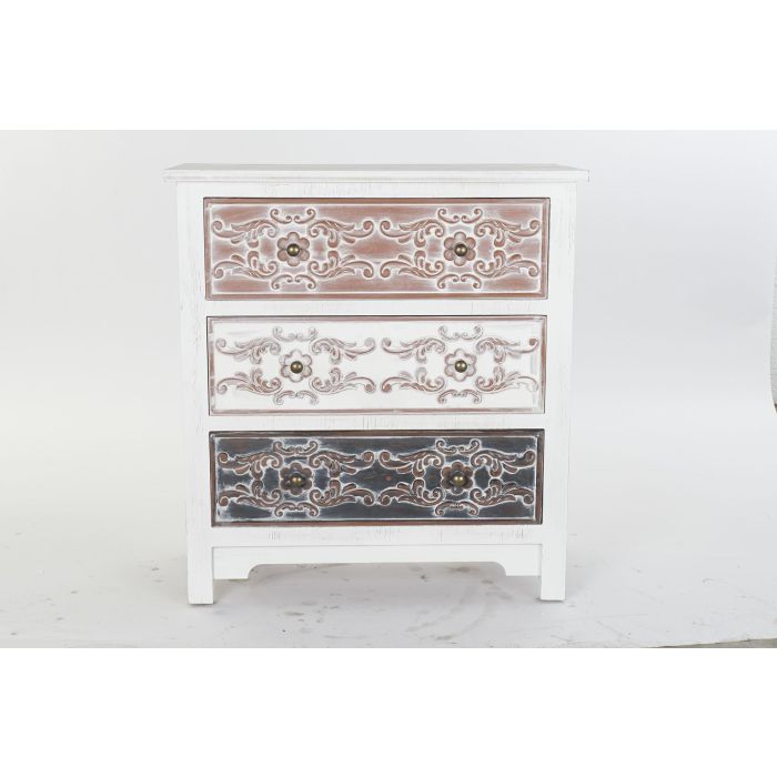 Cómoda DKD Home Decor Marrón MDF Blanco Gris oscuro Árabe (80 x 40 x 86 cm) 5 Cómoda DKD Home Decor Marrón MDF Blanco Gris oscuro Árabe (80 x 40 x 86 cm) 5
