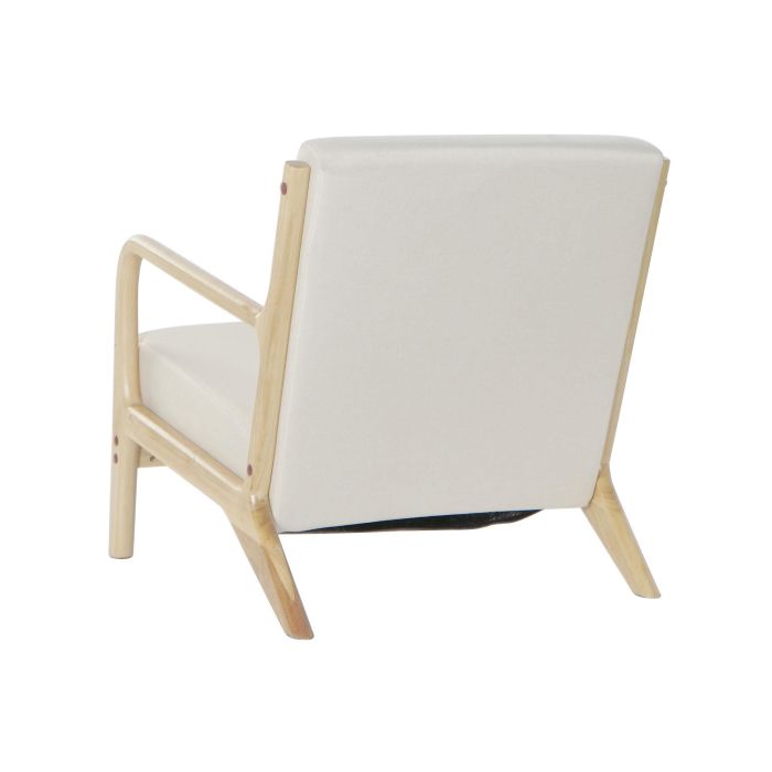 Sillon Scandi DKD Home Decor Beige 77 x 73 x 65 cm 5