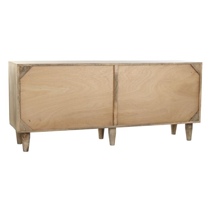 Aparador DKD Home Decor Marrón Natural Ratán Madera de mango 150 x 40 x 65 cm 8