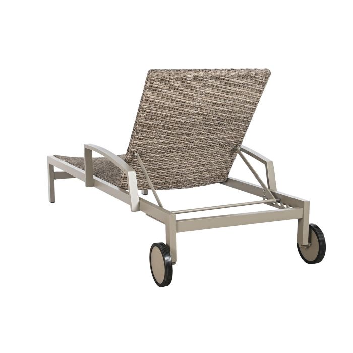 Tumbona Terraza Y Jardin DKD Home Decor Marron 78 x 30 x 195 cm