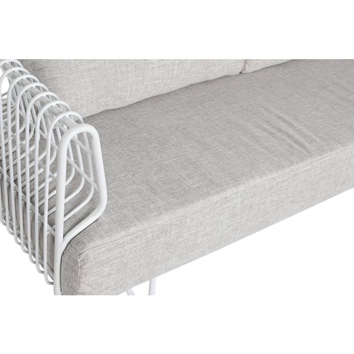 Sofa Urban DKD Home Decor Blanco Beige 66 x 66 x 180 cm 1