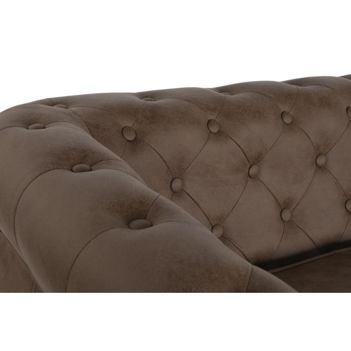 Sofa Vintage DKD Home Decor Marron 78 x 70 x 216 cm 1