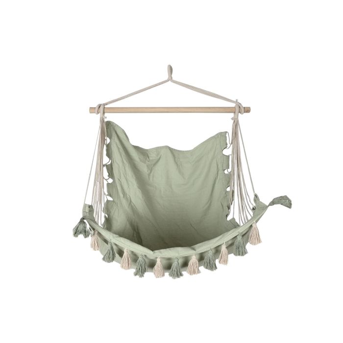 Silla Colgante Terraza Y Jardin DKD Home Decor Verde 50 x 135 x 100 cm 1