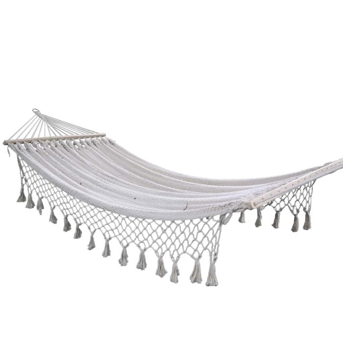 Hamaca DKD Home Decor Blanco 200 x 5 x 100 cm