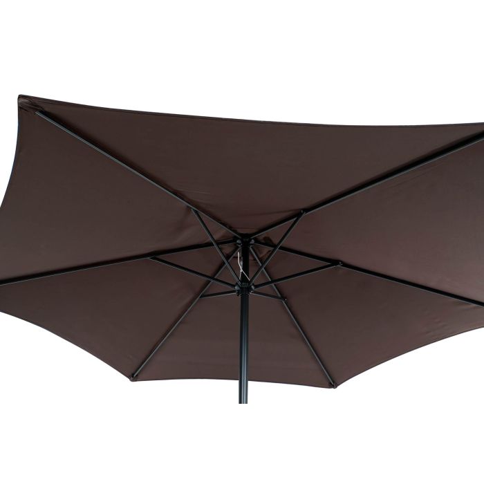 Parasol Basicos DKD Home Decor Khaki Negro 270 x 225 x 270 cm 1