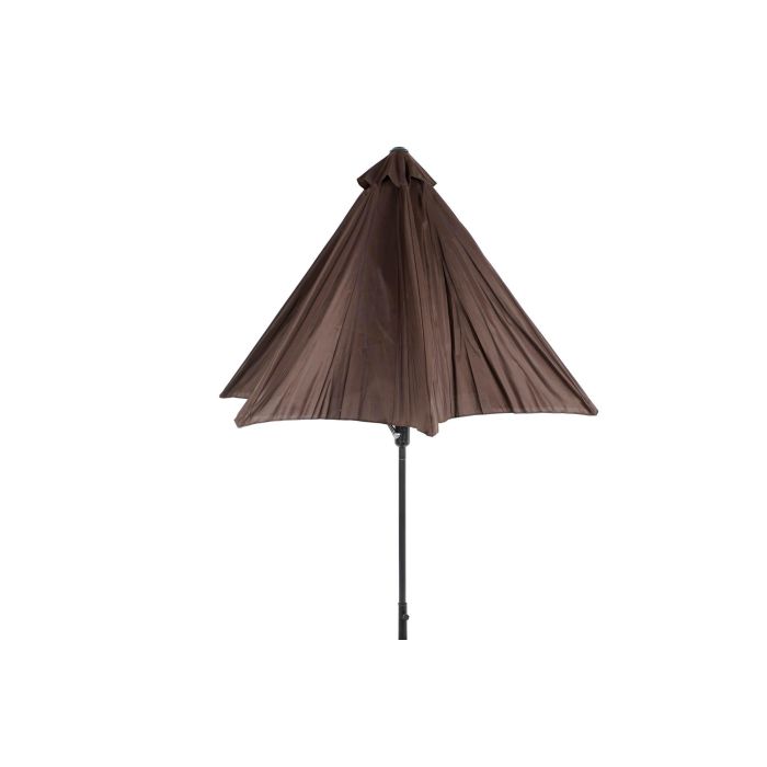 Parasol Basicos DKD Home Decor Khaki Negro 300 x 250 x 300 cm 5