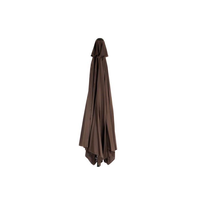 Parasol Basicos DKD Home Decor Khaki Negro 300 x 250 x 300 cm 7