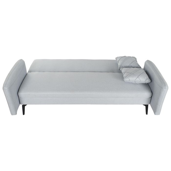 Sofa Cama Vintage DKD Home Decor Azul Celeste Negro 102 x 79 x 197 cm 7