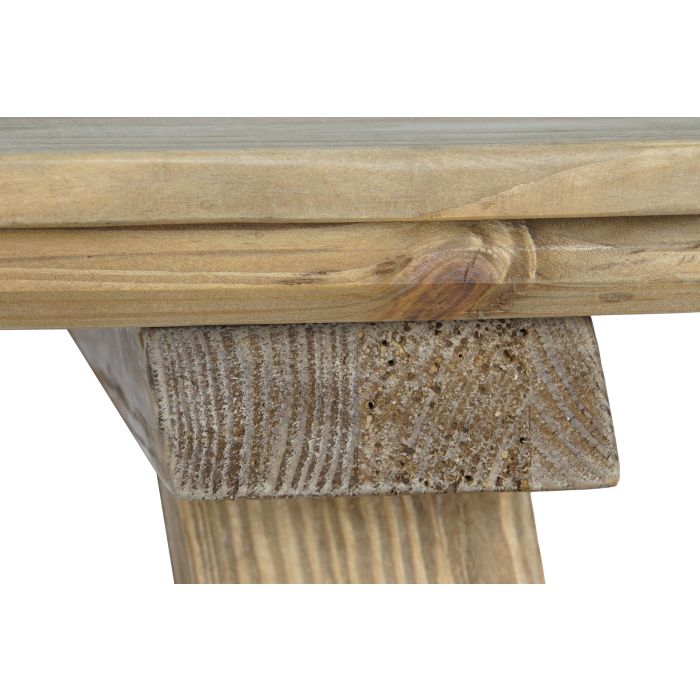 Mesa Comedor Alpino DKD Home Decor Natural 100 x 76 x 220 cm 5