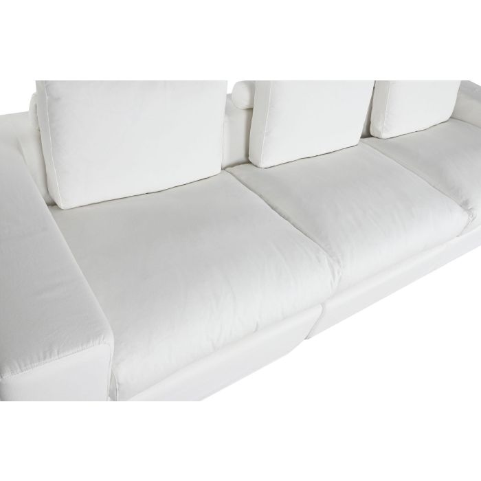 Sofa Moderno DKD Home Decor Blanco 95.5 x 57 x 286 cm 3