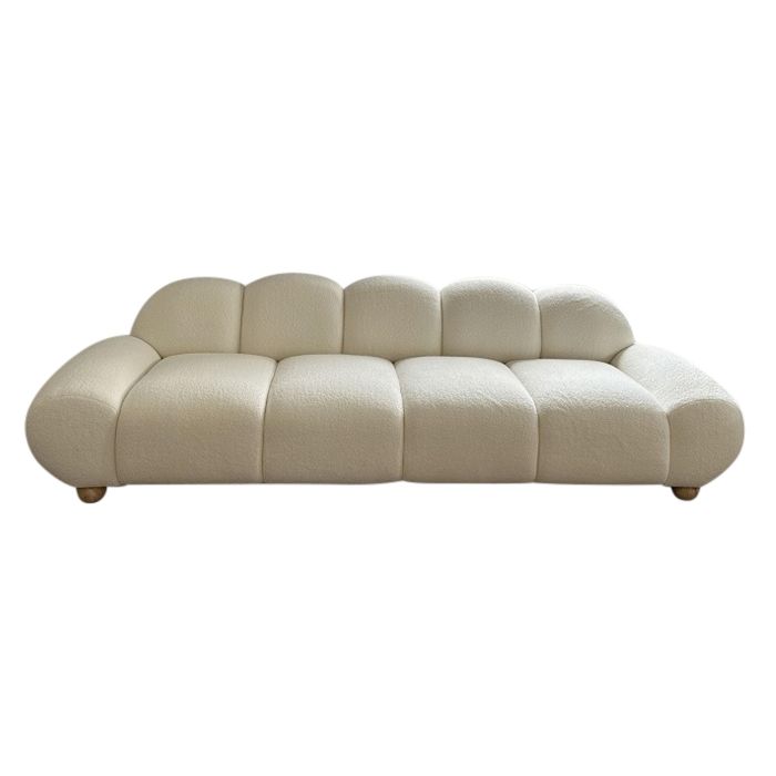 Sofa Moderno DKD Home Decor Blanco 103 x 83 x 284 cm