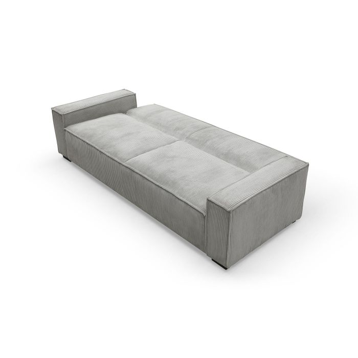 Sofa Cama Moderno DKD Home Decor Gris Claro 94 x 75 x 230 cm 1