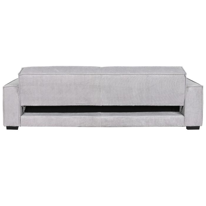 Sofa Cama Moderno DKD Home Decor Gris Claro 94 x 75 x 230 cm 2