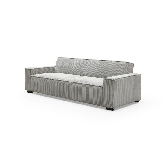 Sofa Cama Moderno DKD Home Decor Gris Claro 94 x 75 x 230 cm