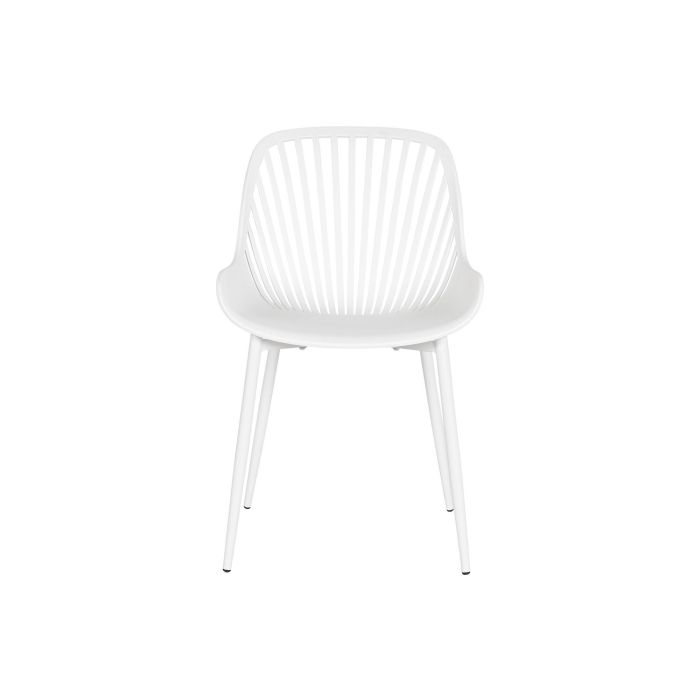 Silla Home ESPRIT Blanco 50,5 x 55 x 82 cm 1