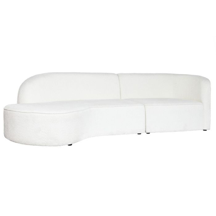 Sofa Moderno DKD Home Decor Blanco 107 x 73 x 299 cm 1
