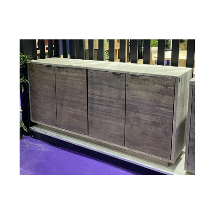 Buffet Moderno DKD Home Decor Gris 40 x 81 x 175 cm 1