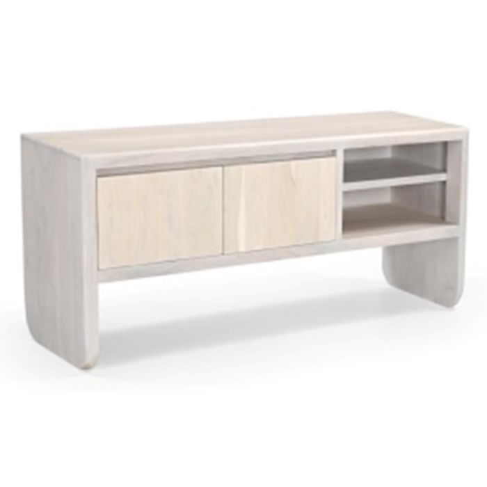 Mueble Tv Moderno DKD Home Decor Blanco 40 x 60 x 140 cm 1