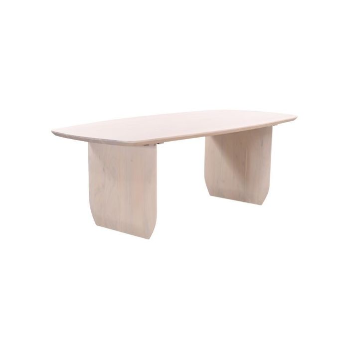 Mesa Comedor Moderno DKD Home Decor Blanco 100 x 76 x 218 cm