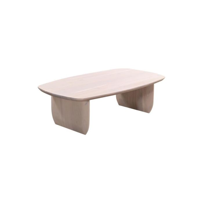 Mesa Centro Moderno DKD Home Decor Blanco 76 x 45 x 137 cm