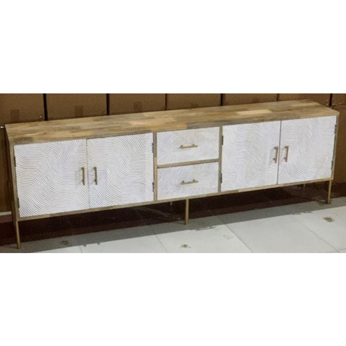 Mueble Tv Moderno DKD Home Decor 34 x 50 x 180 cm 1