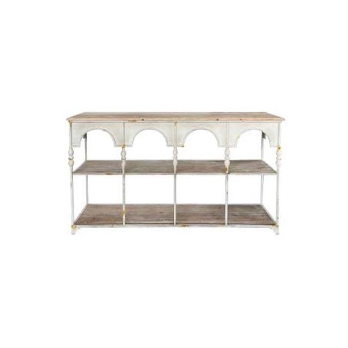 Estanteria Neoclasico DKD Home Decor Blanco Natural 36.5 x 91 x 159 cm