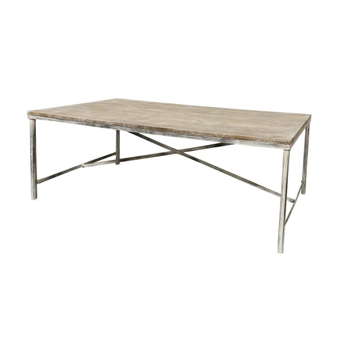 Mesa Comedor Item Home DKD Home Decor Blanco 100 x 77 x 240 cm 1