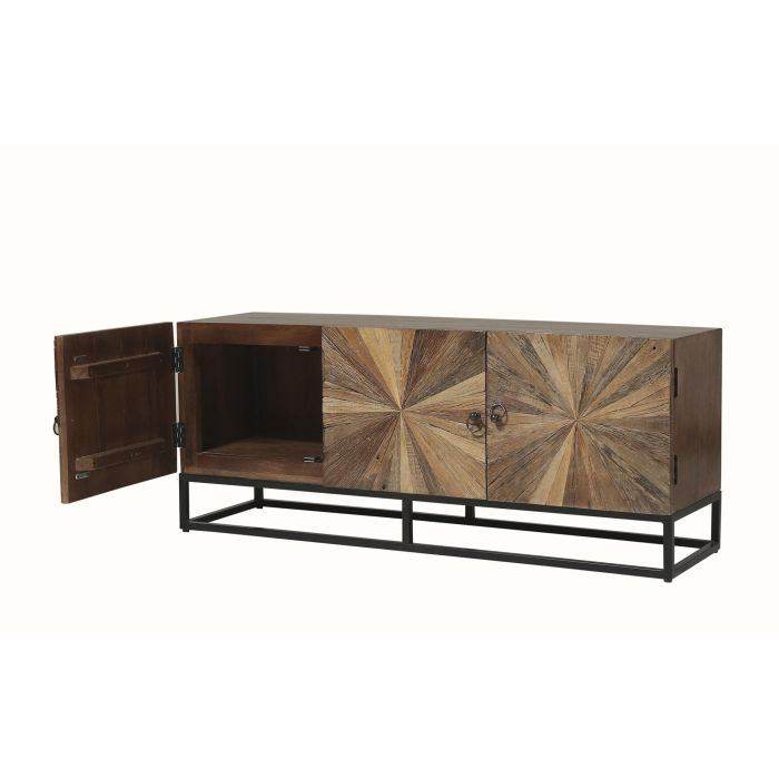 Mueble Tv Item Home DKD Home Decor Natural 40 x 55 x 135 cm 2